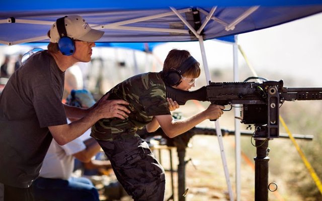 The Big Sandy Machine Gun Shoot in Arizona-Teleg
